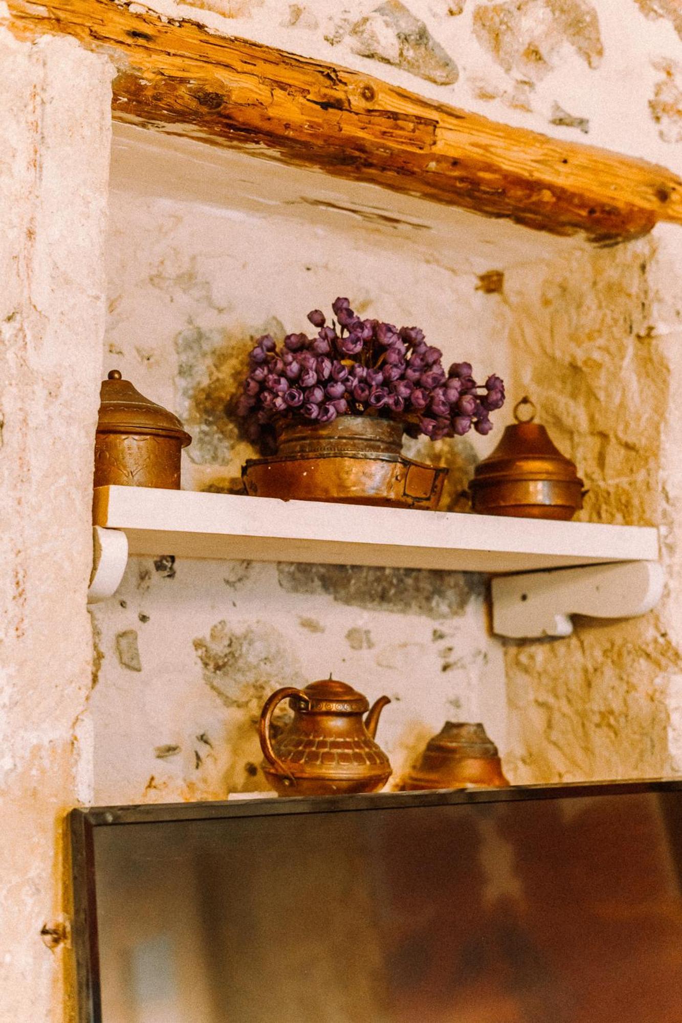 הוילה Arménoi Antonia'S Stonebuilt Mansion With A Private Pool מראה חיצוני תמונה