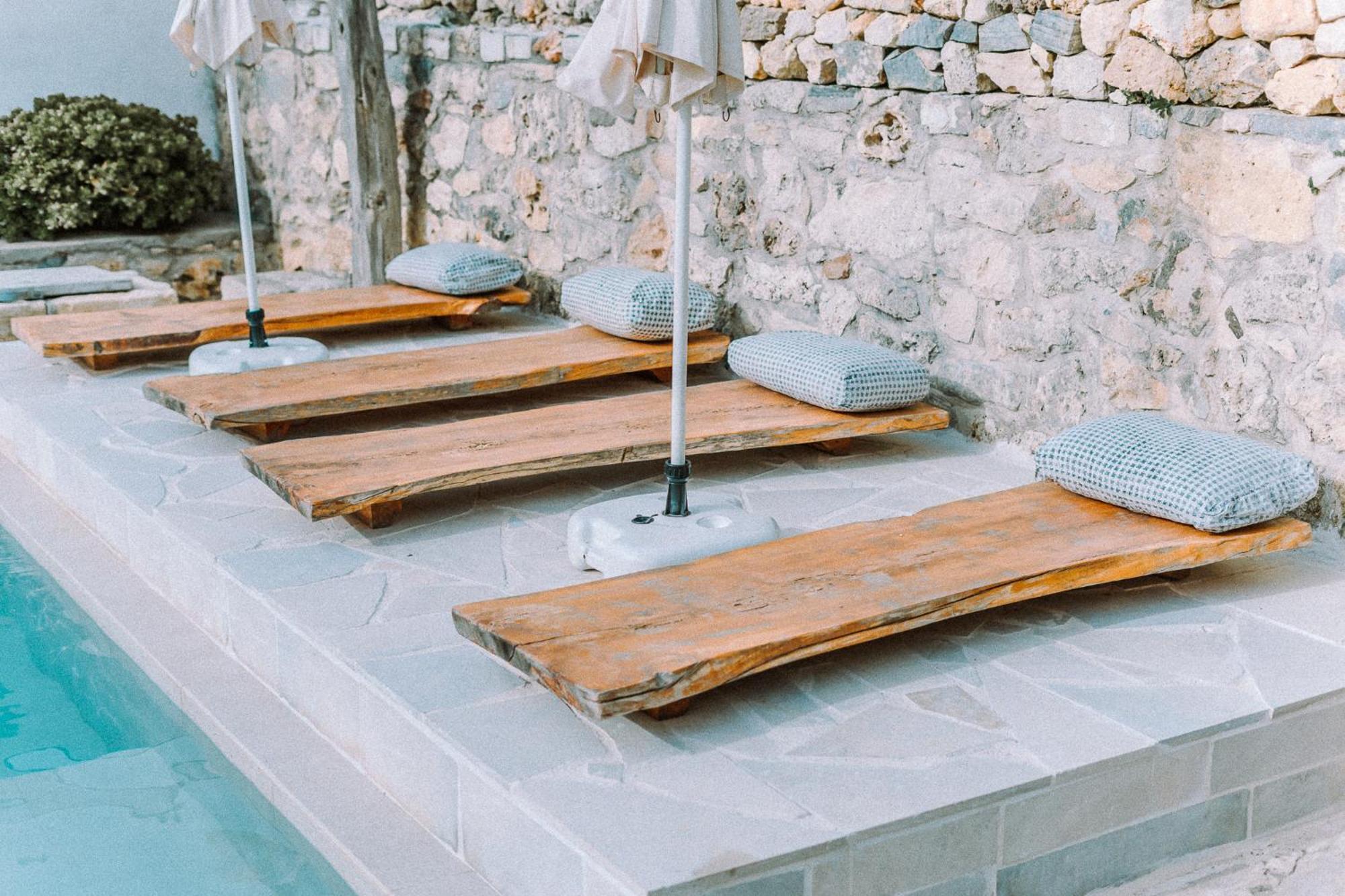 הוילה Arménoi Antonia'S Stonebuilt Mansion With A Private Pool מראה חיצוני תמונה