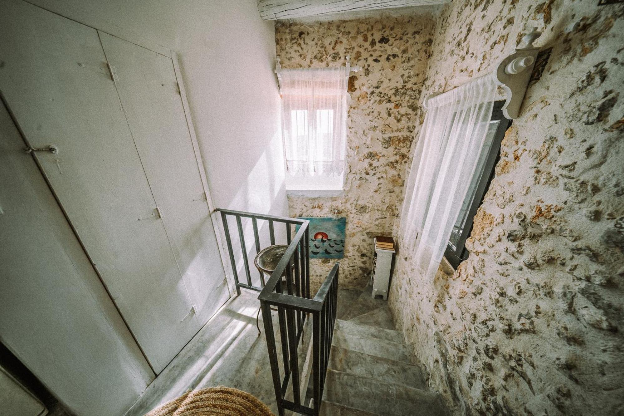 הוילה Arménoi Antonia'S Stonebuilt Mansion With A Private Pool מראה חיצוני תמונה